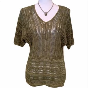 Elegant Olive Women's Knit Sweater